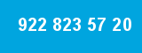 922 823 57 20 922 823 57 20